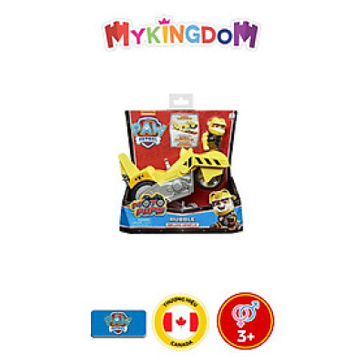 Đồ Chơi PAW PATROL Xe Cứu Hộ Mô Tô Rubble 6060543