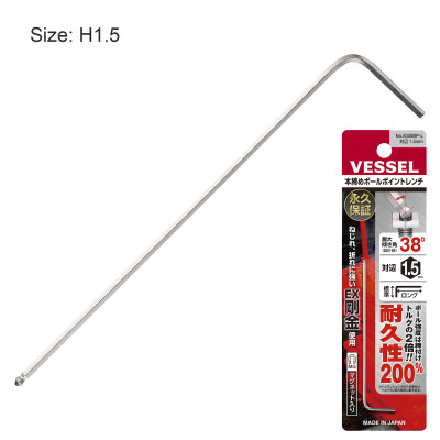 Lục giác No.8300BP-L thân dài chống xoắn và gãy Vessel (Nhật Bản)