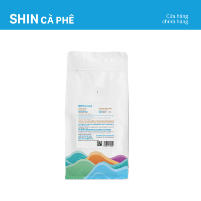 Cà phê Pleiku Blend Organic - SHIN Cà phê - Cà phê pha thủ công - Gói 250g