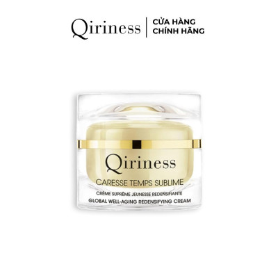 Kem dưỡng ban ngày chống lão hóa phuc hồi da nguồn gốc thiên nhiên Qiriness Global Well-Aging Redensifying Cream 50ml