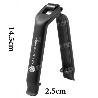 Thanh lốp nạy lốp bánh xe đạp và chà vá săm lốp xe đạp đa năng CB-BMX-01, chất liệu nhựa POM kèm 48 miếng vá - Mai Lee