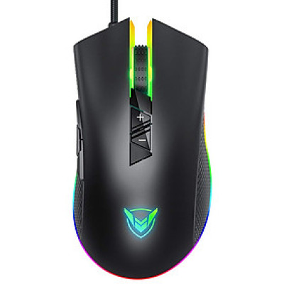 Chuột chơi game có dây PICTEK PC217 10000 DPI RGB 8 nút 5000FPS 100IPS cảm biến PMW3325 - Hàng Chính Hãng
