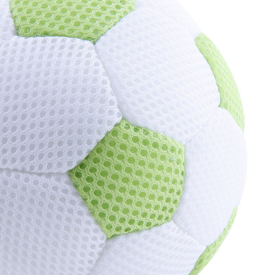 Trái Banh Nhồi Bông U&Yaby 112 (13cm) - Trắng Xanh Lá