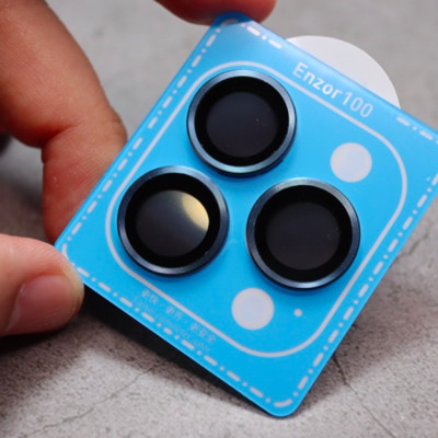 BỘ DÁN 3 MẮT BẢO VỆ CAMERA KUZOOM IPHONE 13 PRO/ 13 PRO MAX - Hàng chính hãng