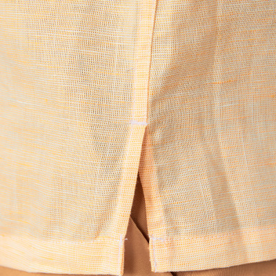 ÁO SƠ MI TAY NGẮN LINEN-V46-014581-YE3