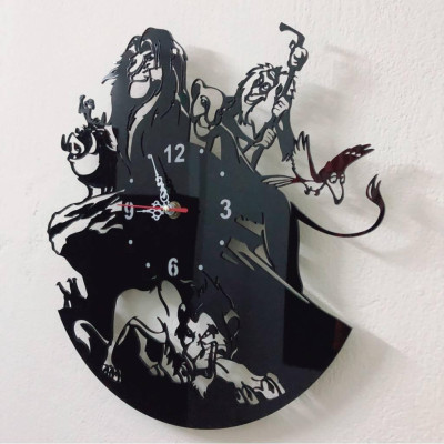 Đồng Hồ Treo Tường "Vua Sư Tử" – Hồi Ức Tuổi Thơ Ngay Trong Không Gian Sống