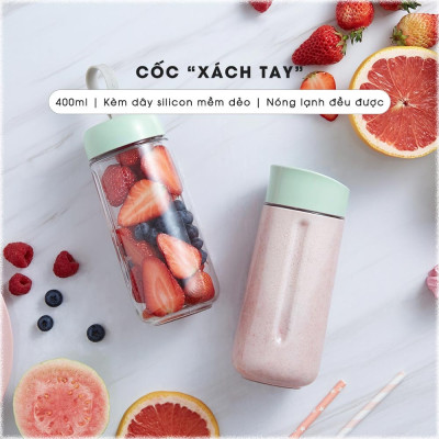 Máy xay sinh tố cầm tay Bear LLJ-D04A1 - Hàng chính hãng