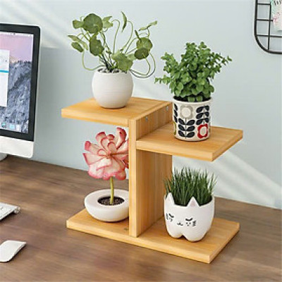 Kệ Để Bàn Hoa và cây cảnh Giá Đỡ Đứng sang trọng gỗ mdf phủ min kích thước 30x25x12 cm