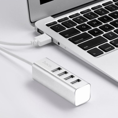 Hub USB 4 Port Hoco ( Hàng chính hãng )