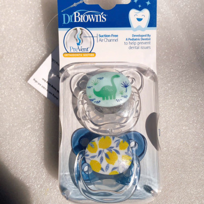 [ PV22402-GBX ] Bộ 2 ty ngậm hỗ trợ chống đột tử/chỉnh nha/chống vẩu Dr.Brown