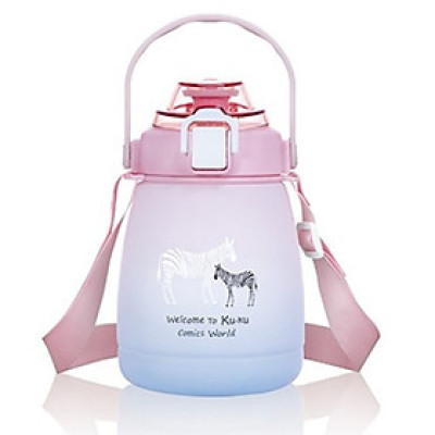 KU.KU Duckbill bình nước cho bé từ 3 tuổi nhựa Tritan cao cấp 1200ml ku5622