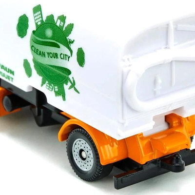 Đồ Chơi Mô Hình Xe Quét Rác - Siku 1104