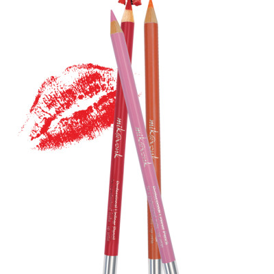 Chì Kẻ Môi Quyến Rũ Mik@Vonk Professional Lipliner Pencil Hàn Quốc #05 Màu hồng tặng kèm móc khoá - 1 cây