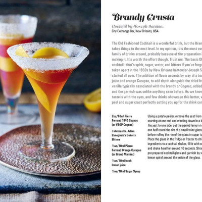 Sách - How to Fix the Perfect Cocktail - 50 classic coc by Adam Elan-Elmegirab (US edition, Hardcover Paper over boards)