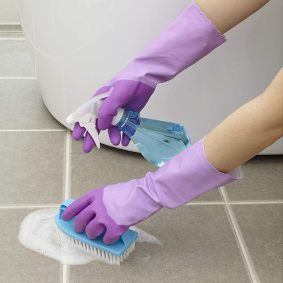 Găng tay Shaldan , làm từ 100% cao su tự nhiên dẻo dai, bền đẹp và không mùi, dễ giặt giũ, vệ sinh - nội địa Nhật Bản