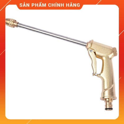 ️ Bộ dây vòi xịt nước rửa xe,tưới cây ,tăng áp 3 lần, loại 7m,10m 206701-3 đầu đồng,cút đồng+ đai