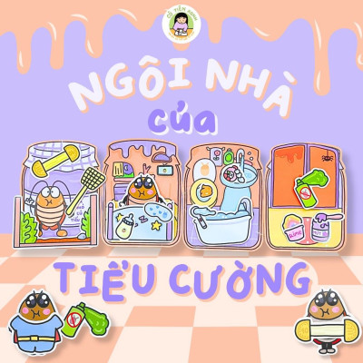 Bộ Tranh Tương Tác Cô Tiên Xanh - Nuôi Tiểu Cường