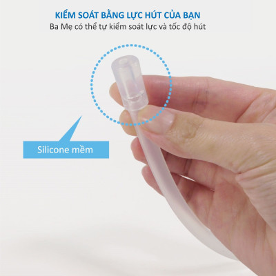HÚT MŨI DÂY CHO BÉ SƠ SINH BẰNG SILICONE MỀM KUKU - KU5342