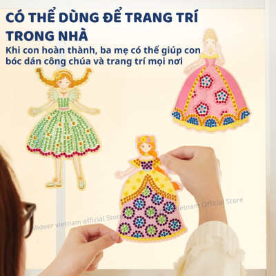 Bộ trang điểm thiết kế thời trang Mideer 3 trong 1 Princess Fantasy Makeup