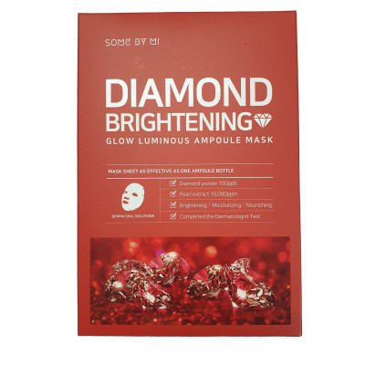 Hộp 10 miếng mặt nạ dưỡng trắng Some By Mi Brightening Glow Luminous Ampoule Mask