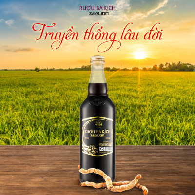 Rượu Ba Kích Sealion HALICO nồng độ 33% chai 500ml không kèm hộp