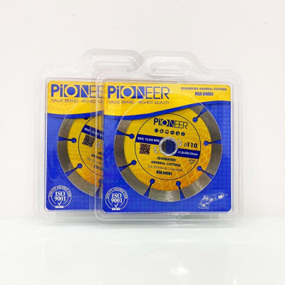 LƯỠI CẮT GẠCH ĐÁ 9 RĂNG PHI Ø 110MM RSA04001 chuyên cắt gạch, đá chất lượng cao chính hãng