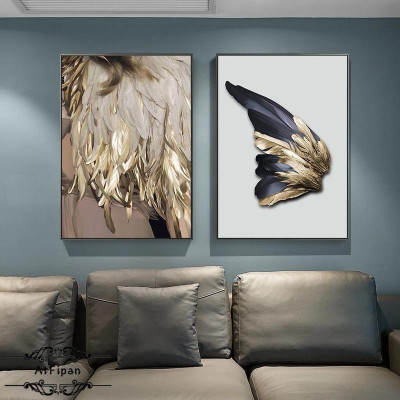 Bộ tranh trang trí hiện đại khung composite- T043