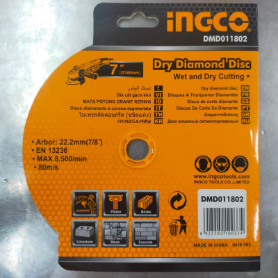 ĐĨA CẮT GẠCH KHÔ KIM CƯƠNG INGCO ĐẦY ĐỦ KÍCH CỠ - HÀNG CHÍNH HÃNG