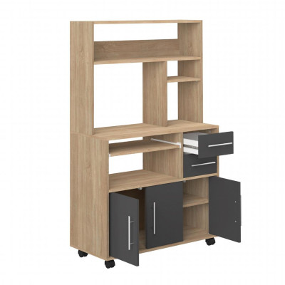 Tủ phòng ăn bằng gỗ phong cách hiện đại SMLIFE Deon