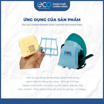 Mặt Nạ Chống Độc Koken 1010A – Lọc Mùi, Ngăn Bụi Mịn, Dễ Thở, Chính Hãng Nhật Bản
