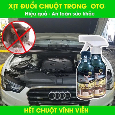 Xịt Đuổi Chuột Trên Ô Tô và Nhà Ở từ Thiên Nhiên cho Gia Đình An Toàn và Hiệu Quả: 