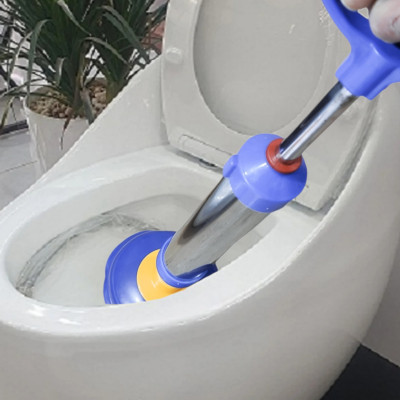 cây thông tắc bồn cầu inox - tặng vỉ dán móc to