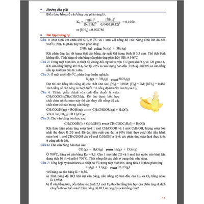 Tham Khảo Hóa Học Lớp 11 - Biên soạn theo chương trình GDPT mới