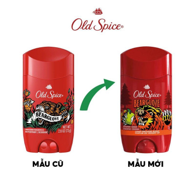 Sáp Khử Mùi Old Spice Bearglove 73g