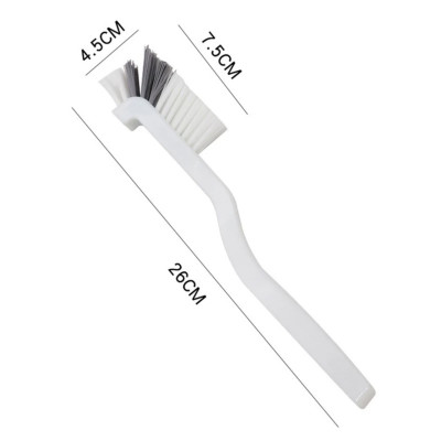 Bàn Chải Cọ Rửa, Vệ Sinh Chai Lọ, Cọ Góc Chữ L Tiện Dụng Nhà Bếp Và Phòng Tắm, Bàn Chải Có Tay Cầm Dài Chắc Chắn. Takyhome 5153