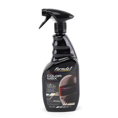 Xịt Phủ Bóng Màu Bạc Ceramic Color Wax SiO2 FORMULA 1 617724 680ml Phục Hồi Sơn Bóng Gương Chống Tia UV - Nhập Khẩu Chính Hãng