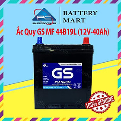 Bình Ắc Quy 12V-40Ah, Ắc Quy Ô Tô GS MF 44B19L