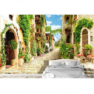 TRANH DÁN TƯỜNG 3D PHONG CẢNH CHÂU ÂU CA08