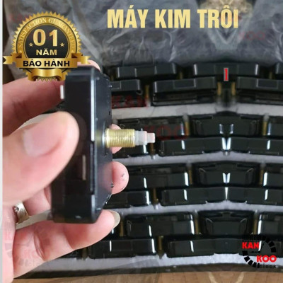 Máy Đồng Hồ Treo Tường Silent Quartz 6168s – Siêu Chính Xác ±03 Giây/Tháng – Trục 11mm