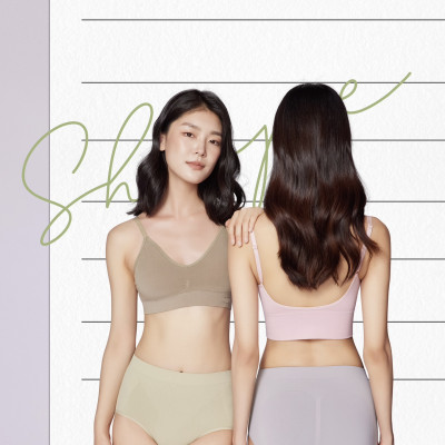 Quần lót gen nịt bụng giảm mỡ nâng mông chống cuộn Vicci QV.33 Cạp Cao Gen Mềm Nhẹ Freesize