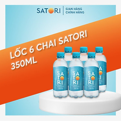 Combo 2 lốc 6 chai nước suối (350ml/chai) - Công Nghệ Hoàn Lưu Khoáng