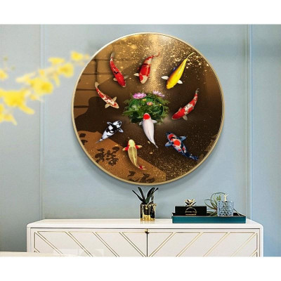 TRANH TRÒN TRÁNG GƯƠNG TRANG TRÍ PHÒNG NGỦ,PHÒNG KHÁCH,PHÒNG LÀM VIỆC