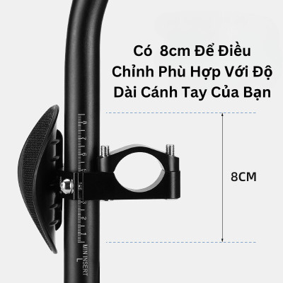 Tay Cầm Nghỉ Ngơi Gắn Ghi Đông Xe Đạp Thể Thao Đường Trường, Leo Núi Road bike, Chất Liệu Hợp Kim Nhôm Siêu Nhẹ
