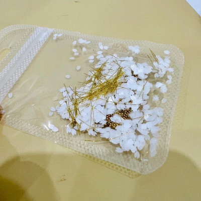 Hoa Anh Đào Trang Trí Móng, Phong Cách Nhật Hàn, Chất Liệu Sequins Lấp Lánh, 50 Bông, Làm Nail Trẻ Trung Nail Phương Miu Nữ