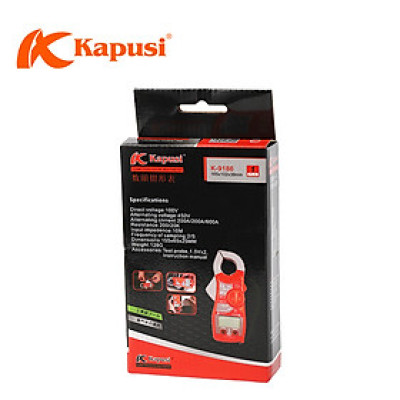 Ampe kềm đo điện hãng Kapusi Nhật Bản có tặng kèm bút thử điện Kapusi (Ampe kìm đo điện)