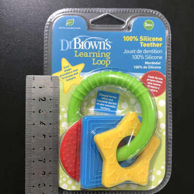 [ TE001 ] Ngậm nướu Learning Loop, 100% Silicone - Dr.Brown