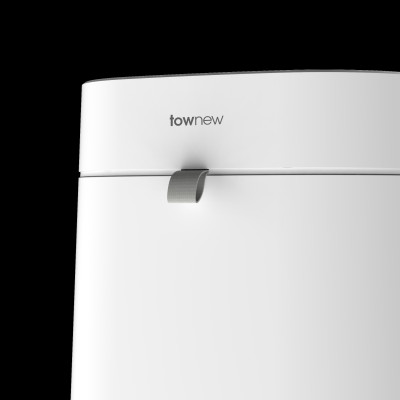 Thùng Rác Thông Minh TOWNEW T AIR LITE (WHITE) - Tự động đóng gói và thay túi rác - Bản Quốc Tế - Hàng Chính Hãng