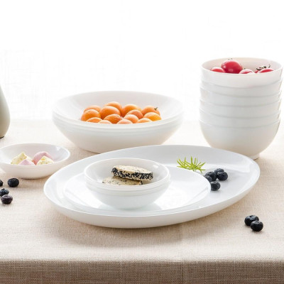 Bộ 6 đĩa (dĩa) chấm, đĩa gia vị thủy tinh Luminarc Diwali 11cm N3607 | Hàng chính hãng