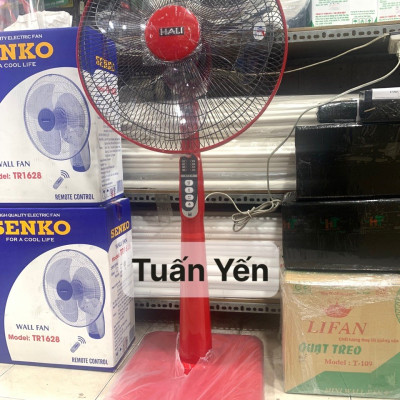Quạt đứng Hali ST2-R có remote điều khiển từ xa - Màu ngẫu nhiên