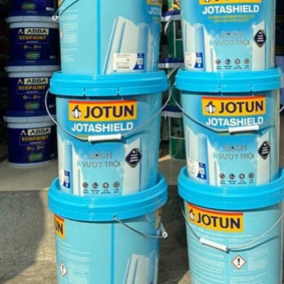 Sơn tường nhà JOTUN  JOTASHILED  SẠCH VƯỢT TRỘI 15L  chống bám bụi (Sơn ngoại thất)